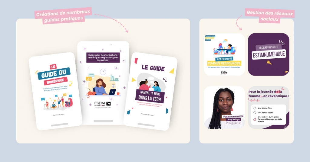 Arzela Lemarié – Freelance communication à Rennes, accompagnement global pour ESTIM Numérique