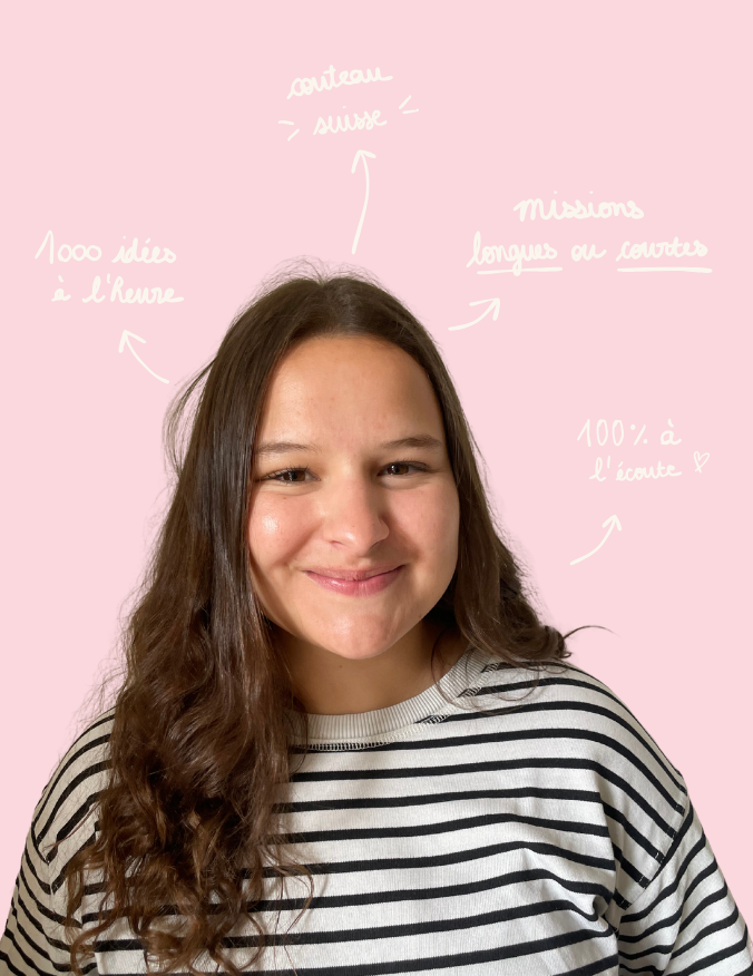 Portrait d’Arzela Lemarié – Freelance en communication à Rennes